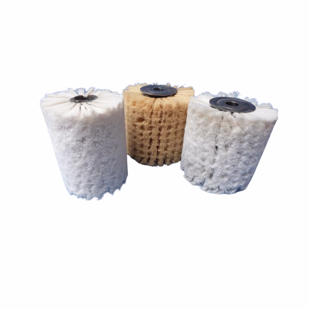 Brosse industrielle de dépoussiérage et brosse d’étalement des revêtements