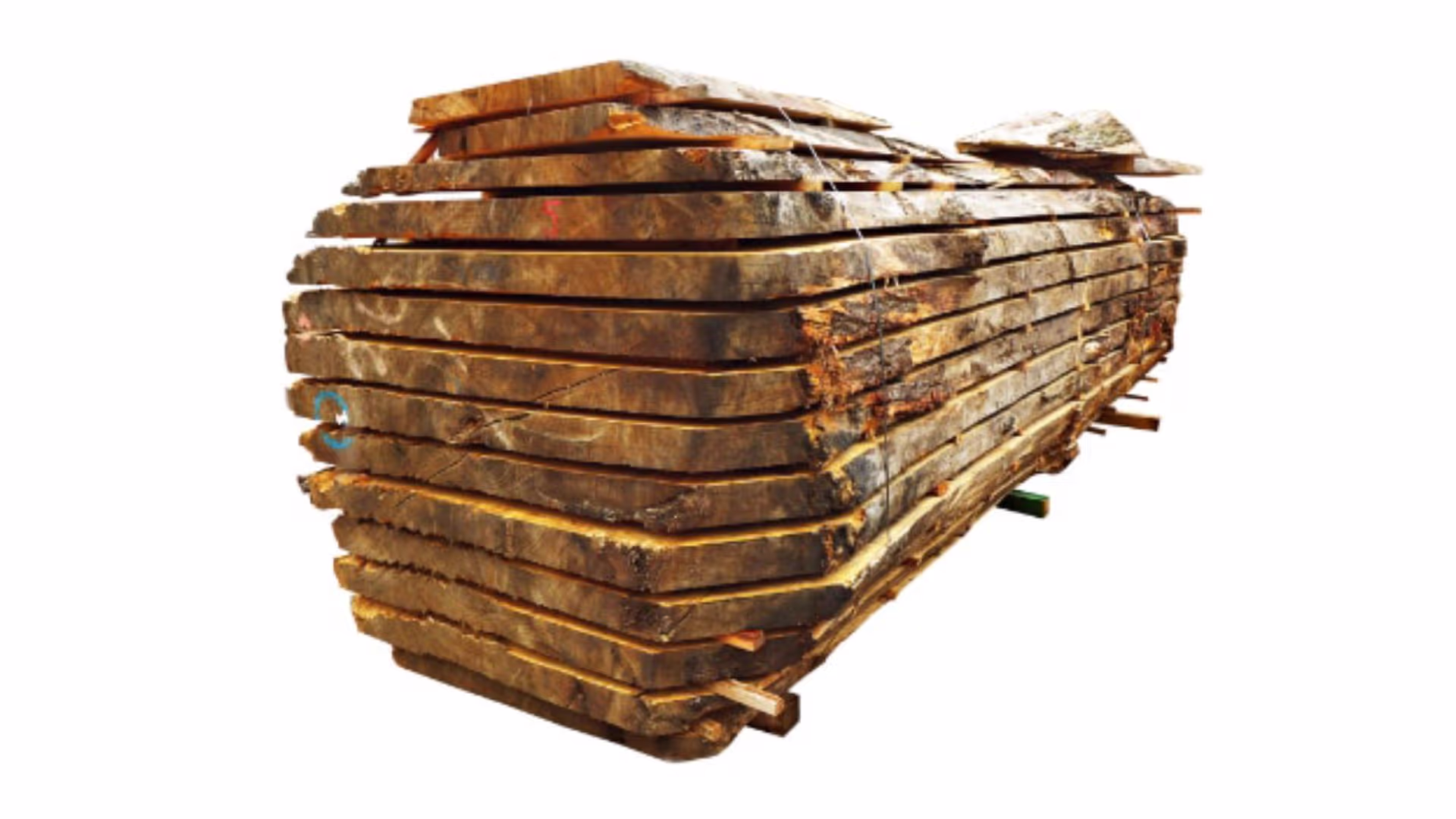 Pièces en bois reconstituées
