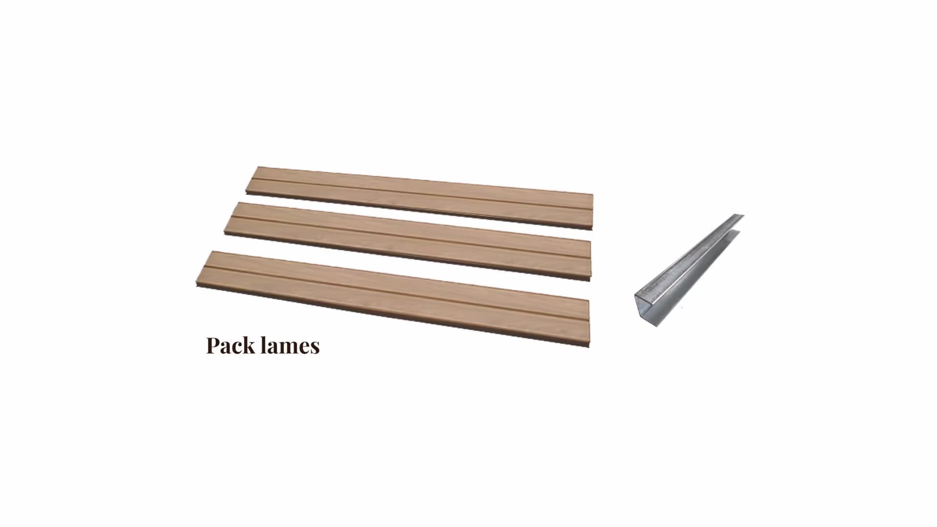 Clotûre Pack 3 Lames Océwood® Boréale Original