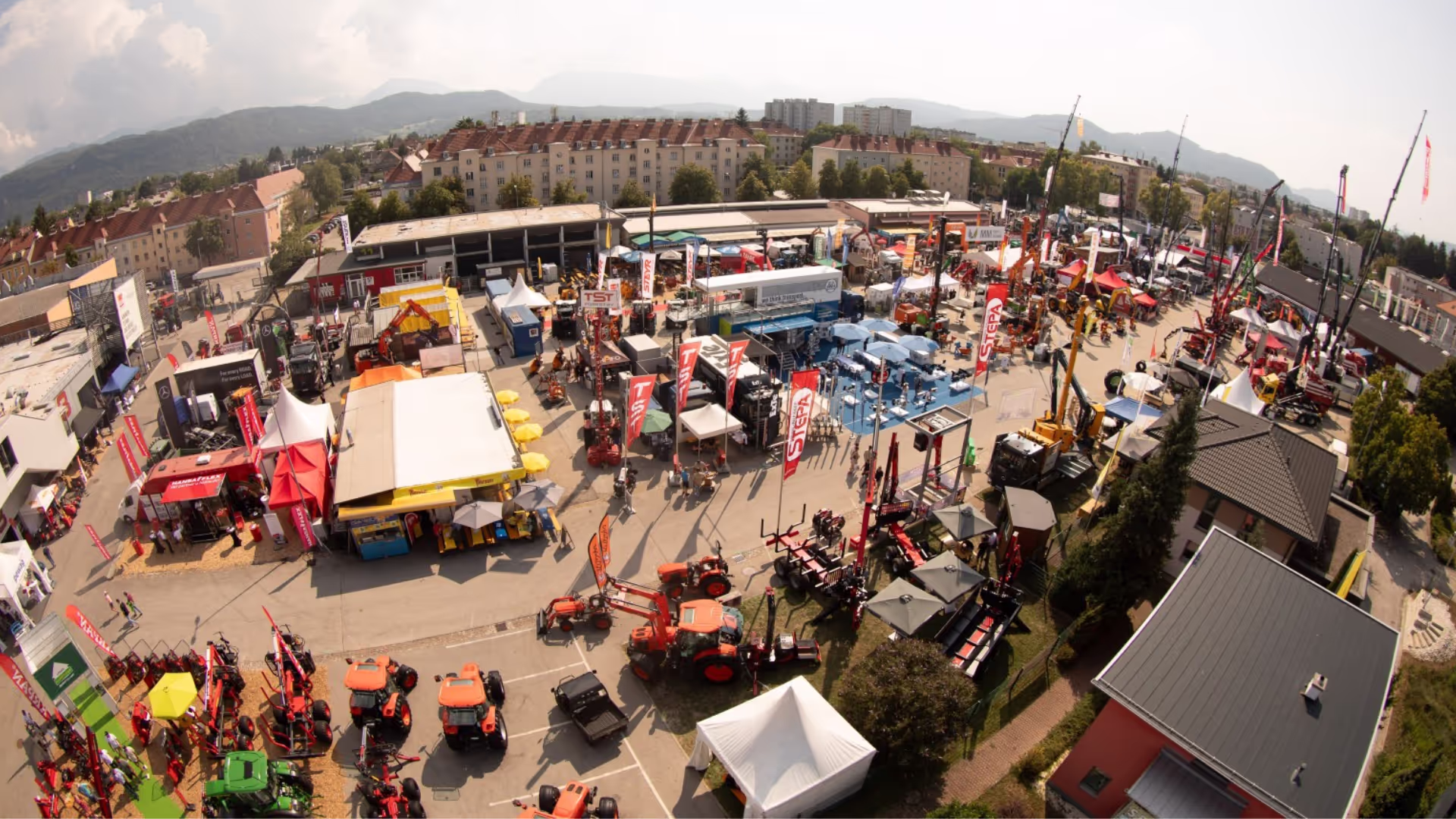 Plan du salon d'exposition