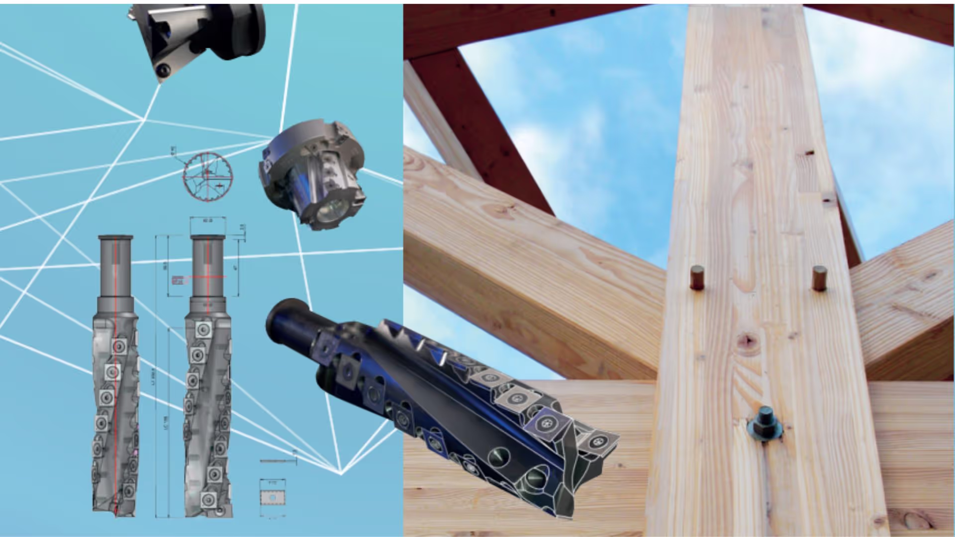 Solution d’outillages de coupe – Façonner l’espace