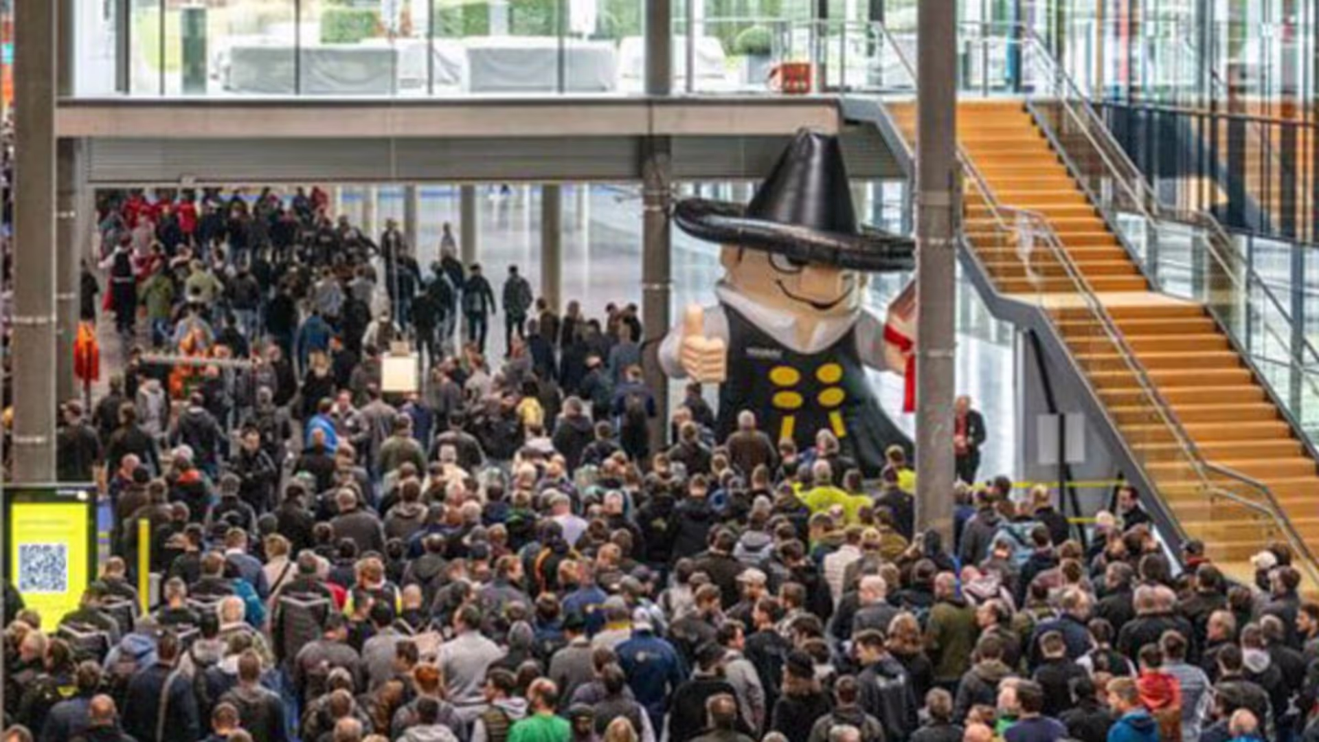 Plan du salon d'exposition