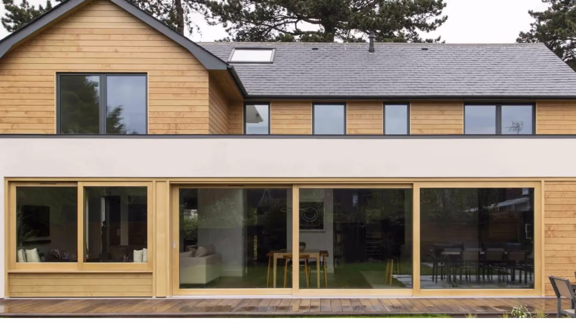 Bardage claire-voie Accoya