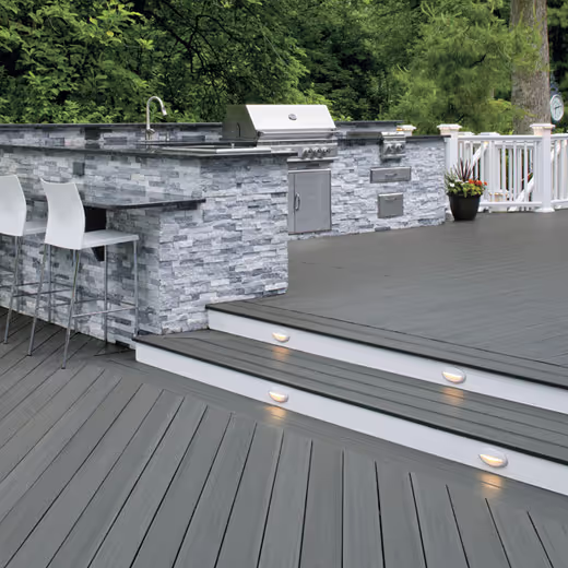Terrasse composite PRIME+ collection Sea Salt Gray