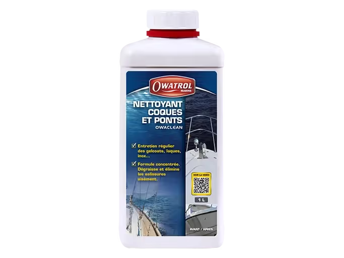 owaclean : nettoyant coques et ponts