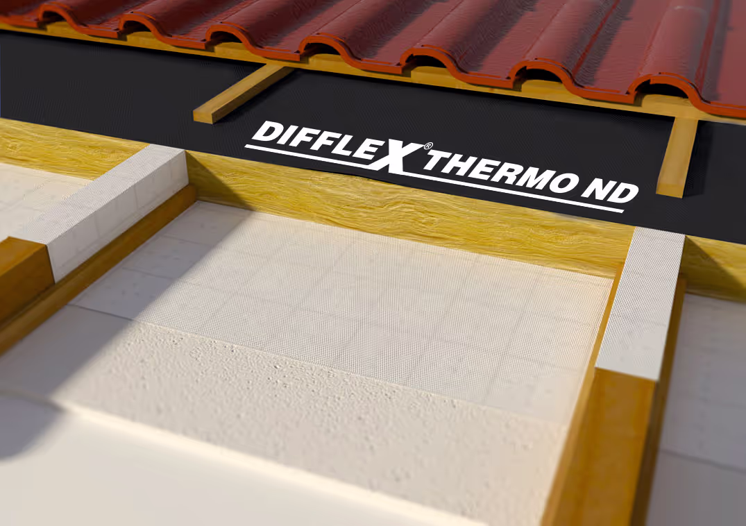 Écran de sous-toiture BWK Difflex Thermo ND renforcé 2