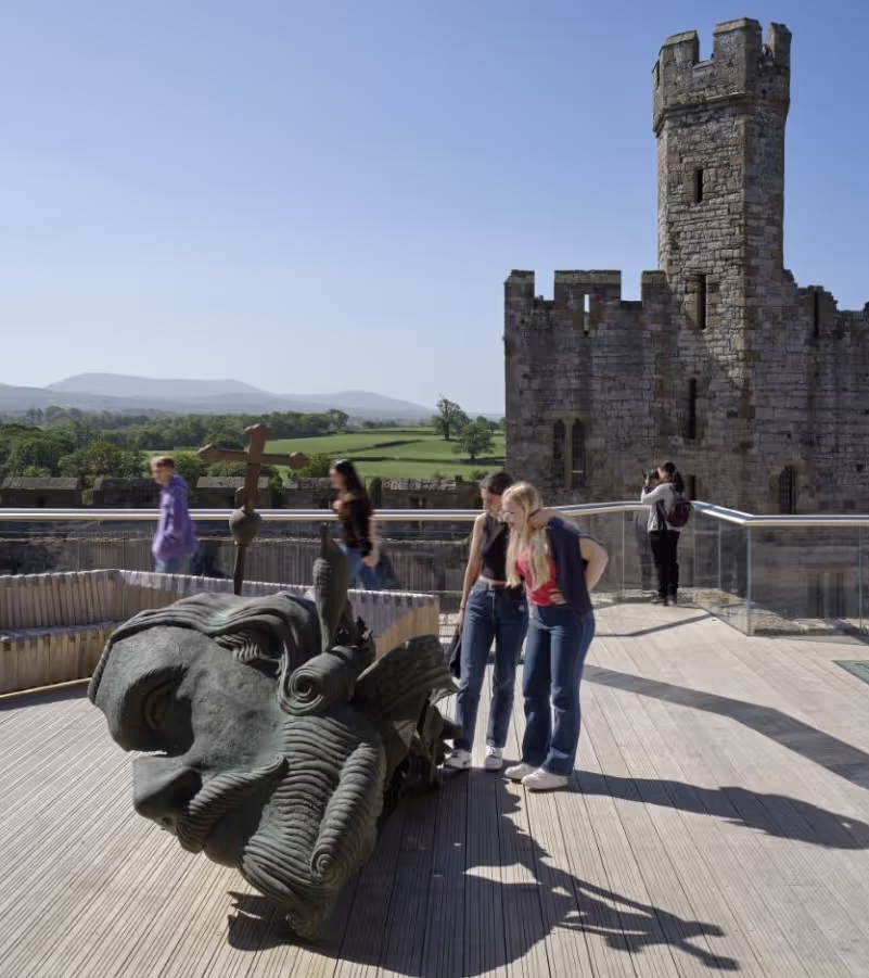 Accoya at Caernarfon Castle, a UNESCO World Heritage Site