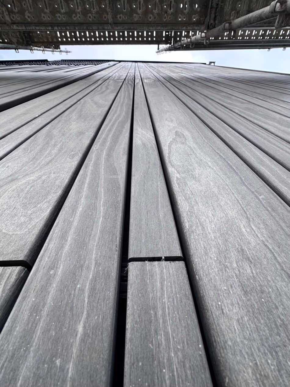 Accoya Color Grey cladding in Finistère