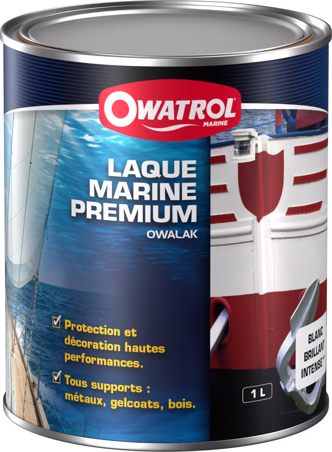 Laque marine brillante anticorrosion Owatrol Owalak