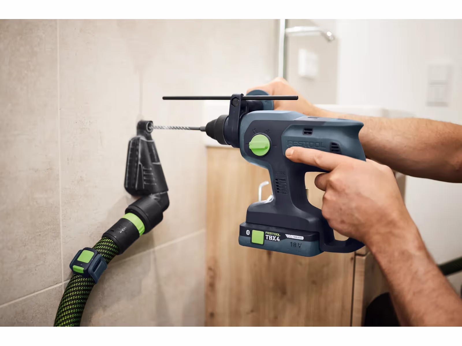Perforateur-burineur sans fil Festool KHC-S 18 3