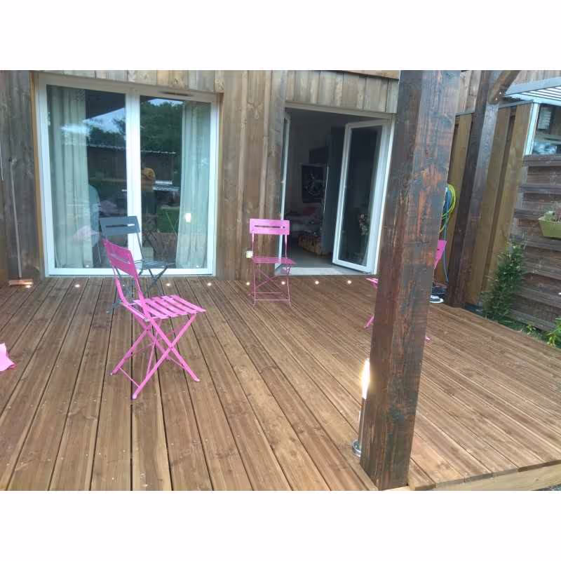 Grooved Timber Decking Board FIGARO 27x145 Douglas Fir 4