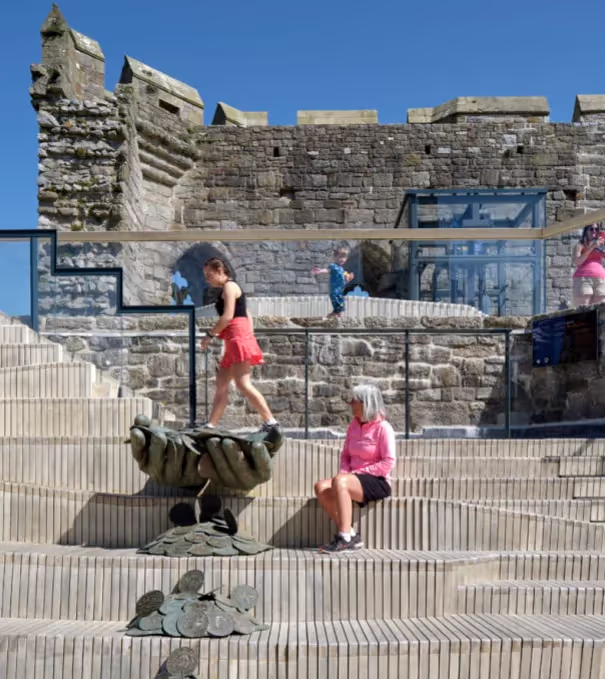 Accoya at Caernarfon Castle, a UNESCO World Heritage Site