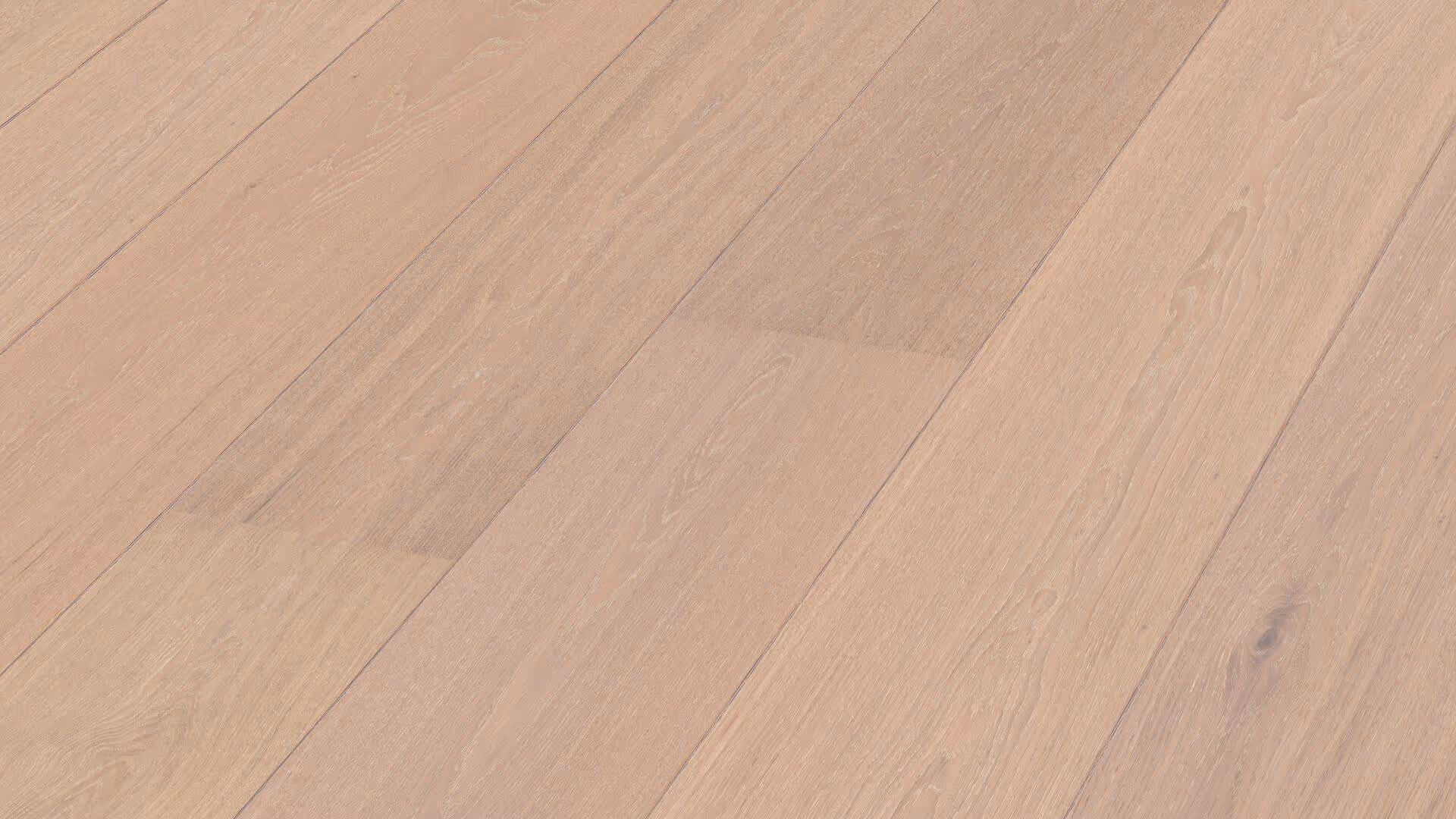 Lame de parquet contrecollé MEISTER Lindura HD 400 chêne Natural champagne oak