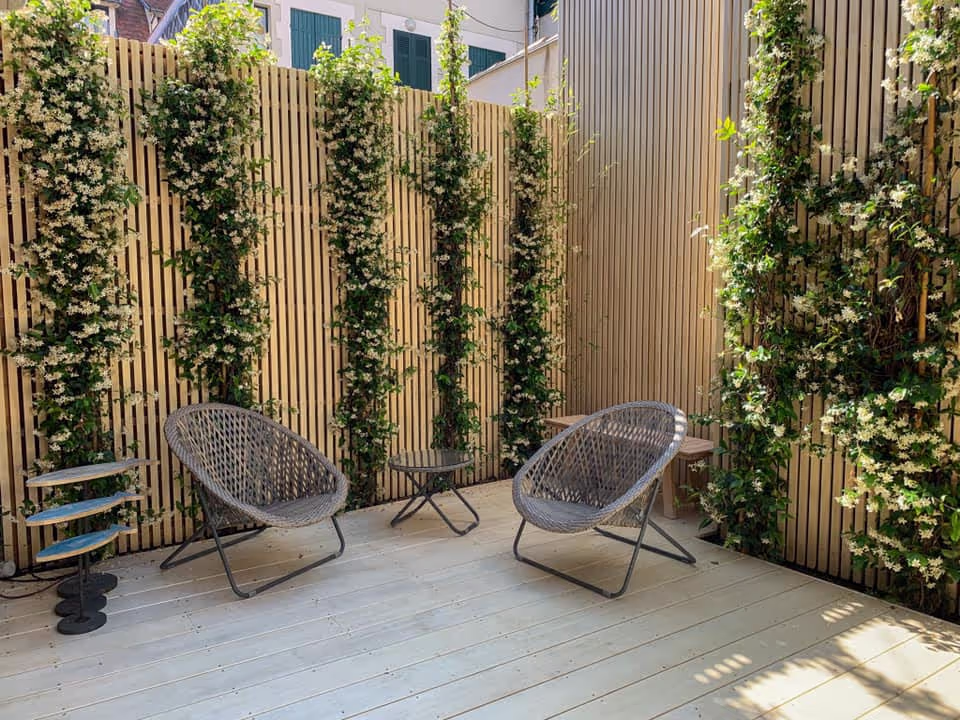 Accoya deck in Arcachon: attractive and durable