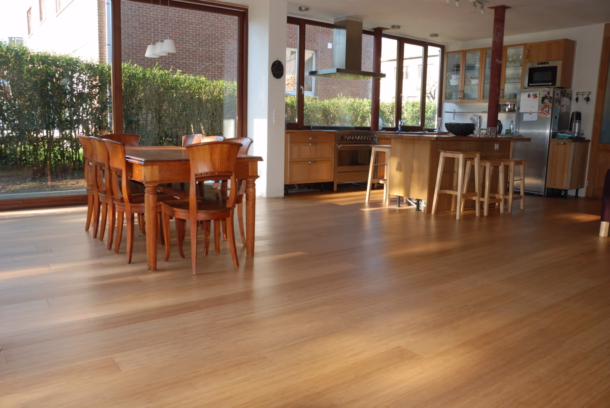 Parquet contrecollé bambou ootouch Vertical Caramel Multiplis 2