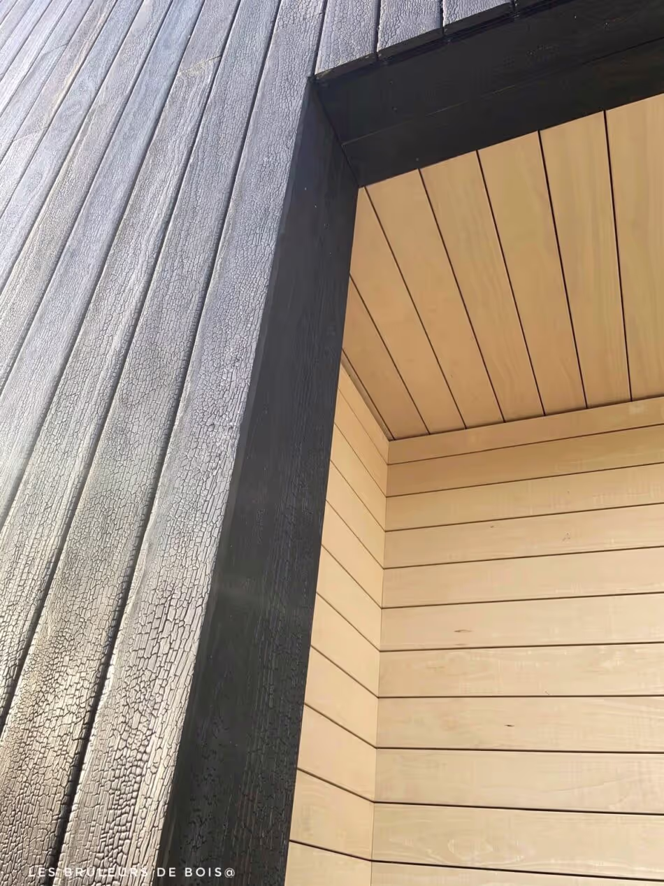 ESTER’UP in Limoges: charred Accoya cladding