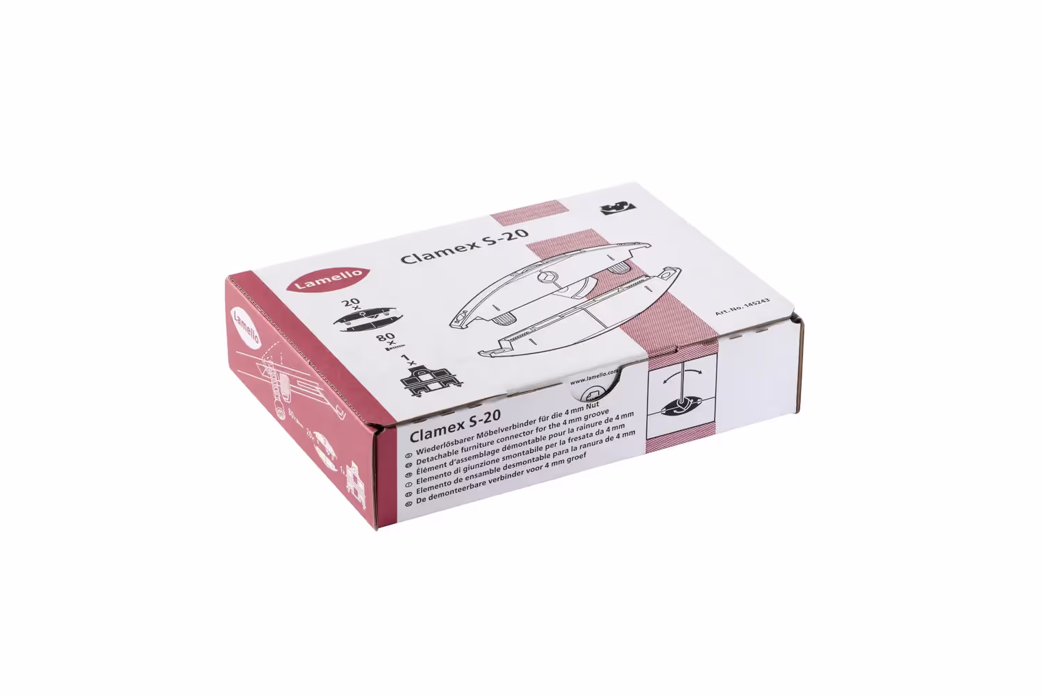 Connecteur démontable Clamex S-20 2