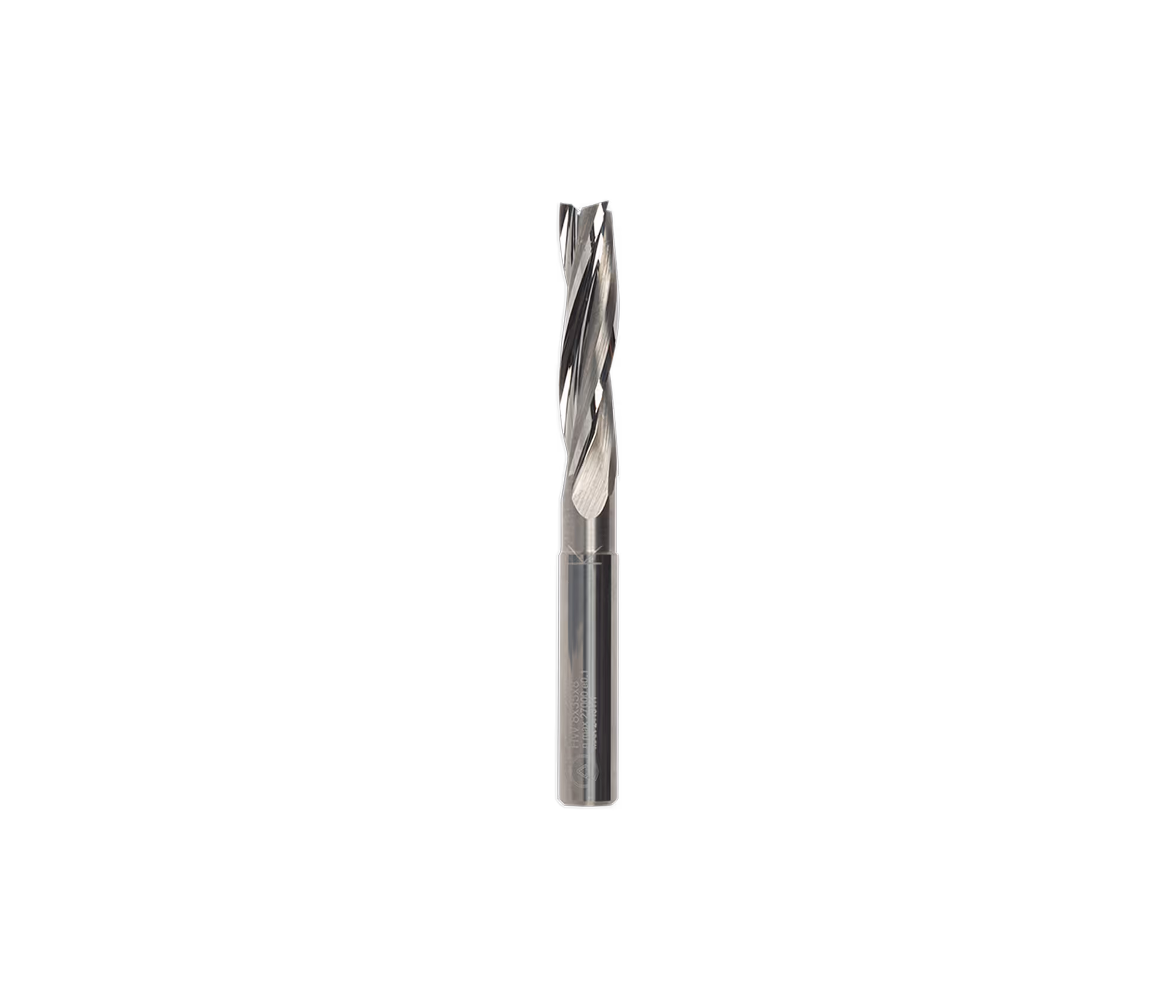 Fraise hélicoïdale positive à trois dents 8 mm X 35 mm Shaper 2