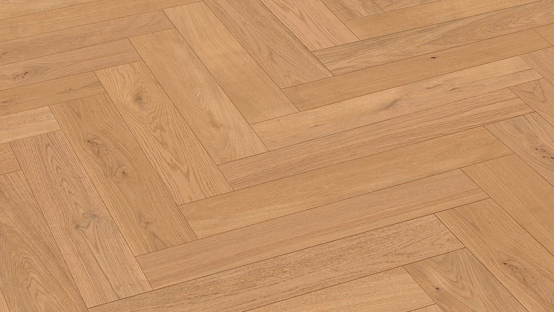Lame de parquet contrecollé MEISTER Lindura HS 500 chêne Classic pure oak