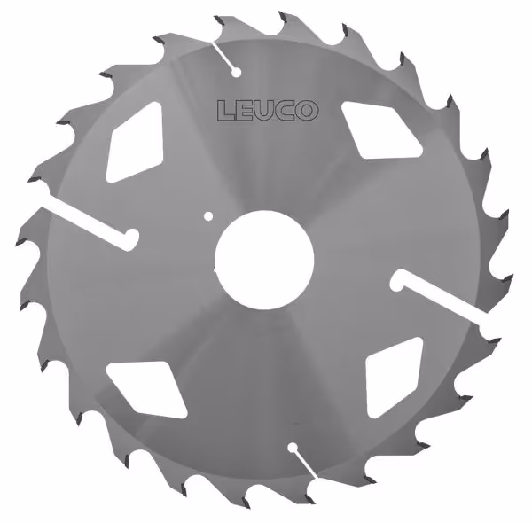 HW multi-rip saw blades with HW stabilisers “F” LEUCO 2