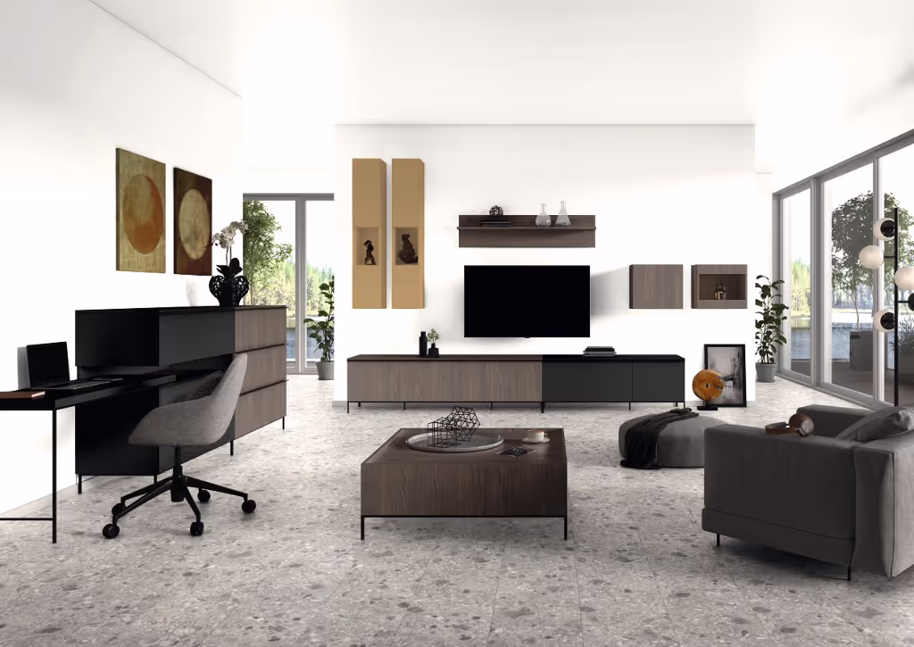 Panneau décoratif Egger Frêne Abano marron 3