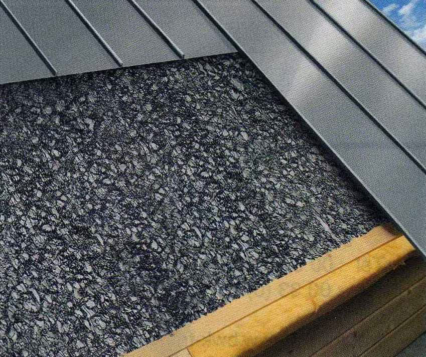 Écran de sous-toiture BWK Difflex Convec Métal à natte 2