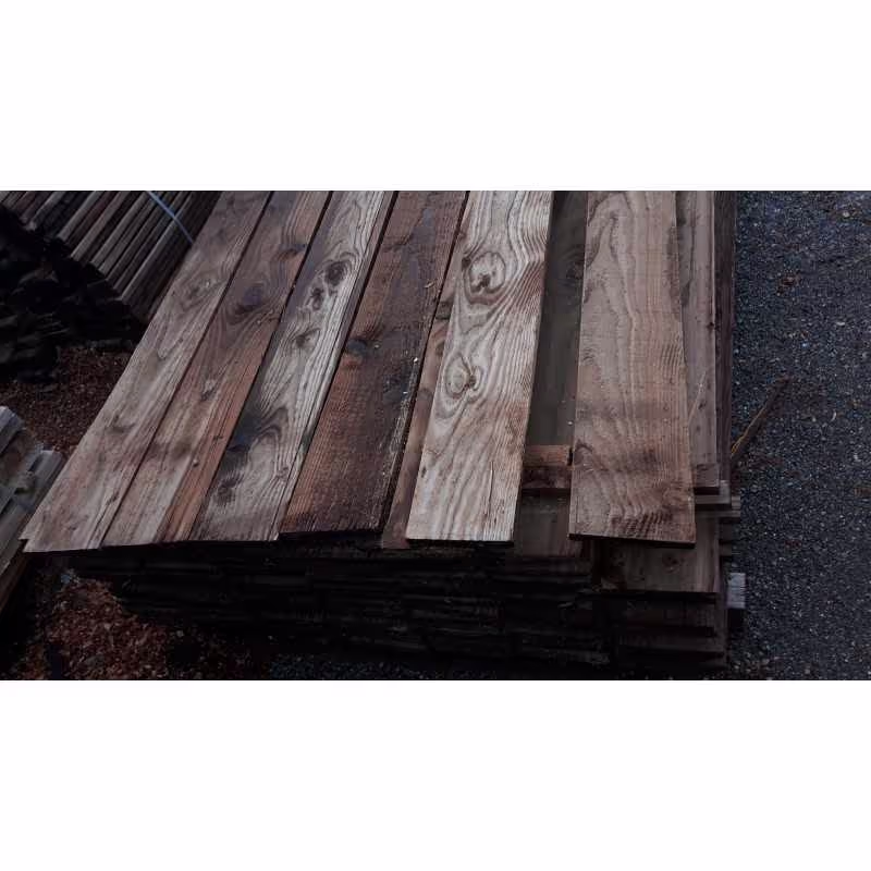 Roof Board Plank Softwood Treat. Cl. 3-4 Pressure-Treated Brown 18mm 2