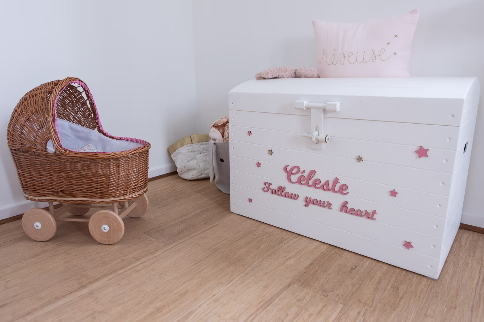 Parquet massif bambou ootouch BamWood Champagne Budget 2