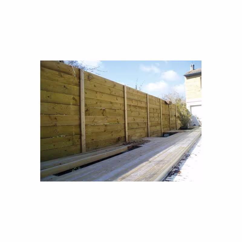 Roof Board Plank 18x150mm Sawn Pressure-Treated Brown 3m 4