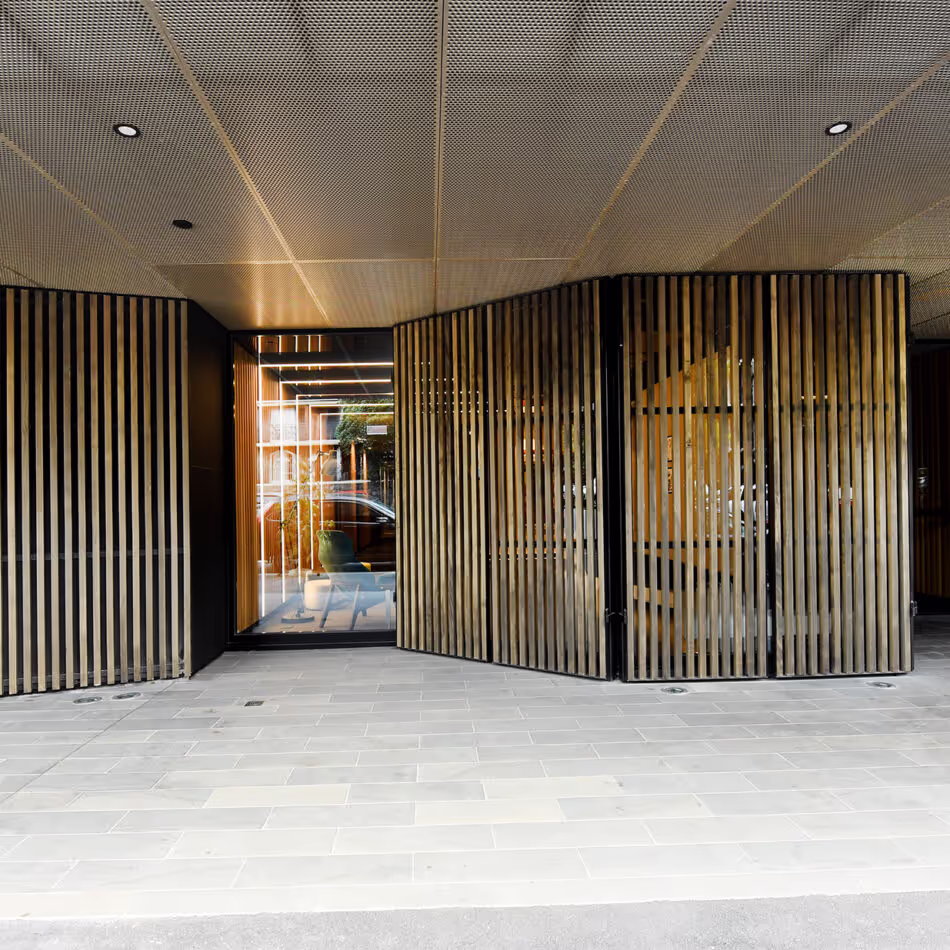 Accoya cladding for Australian apartments