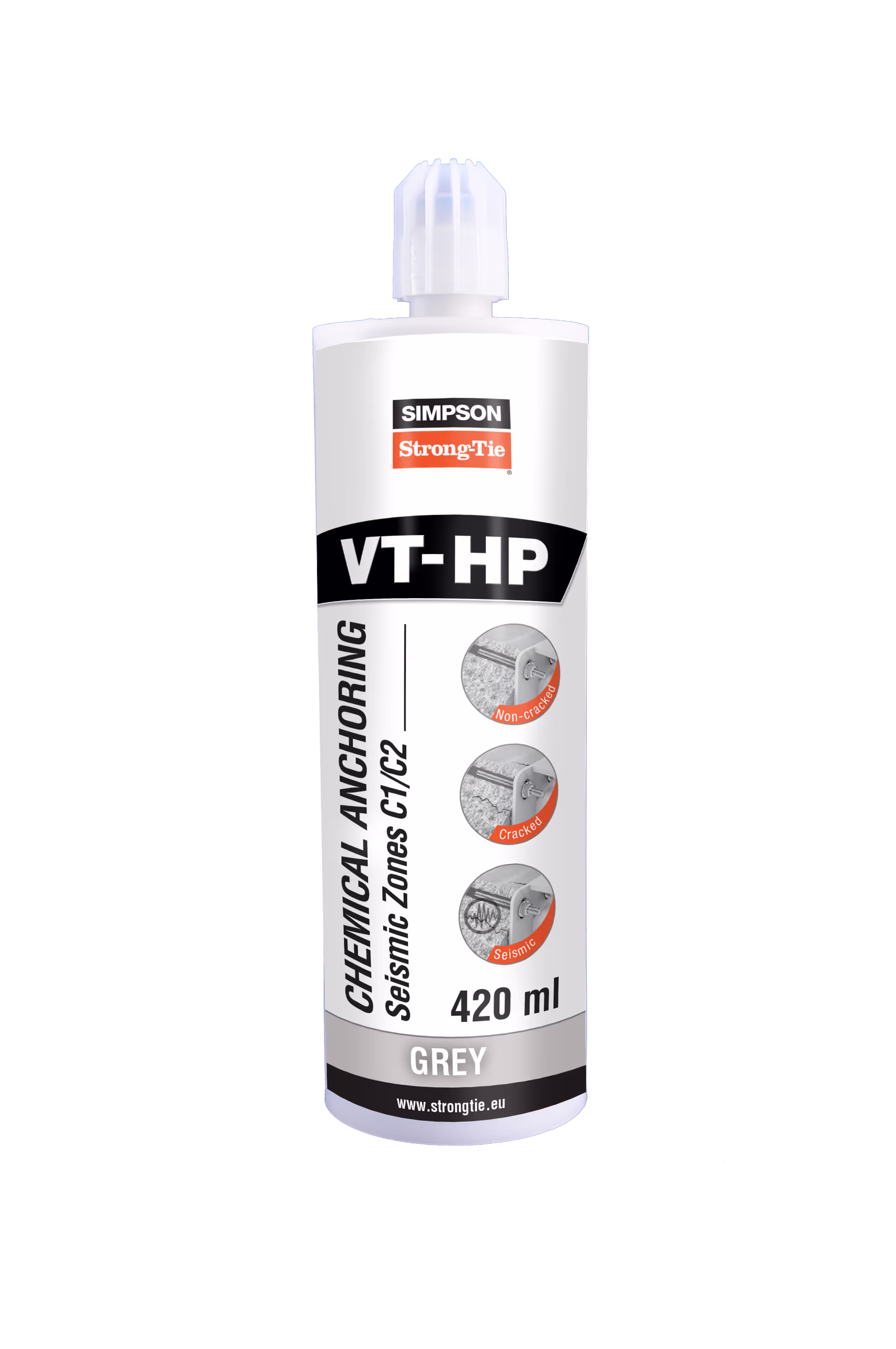 VT-HP® Résine béton charges lourdes pour zones sismiques 3