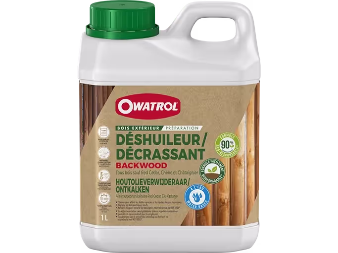 backwood : déshuileur décrassant biosourcé