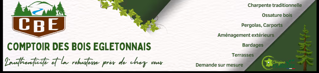 Bannière | Comptoir des Bois Egletonnais