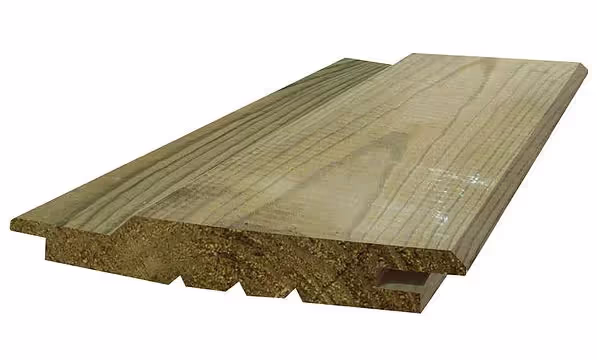 Bardage bois mélèze autoclave 21 × 132 mm 2