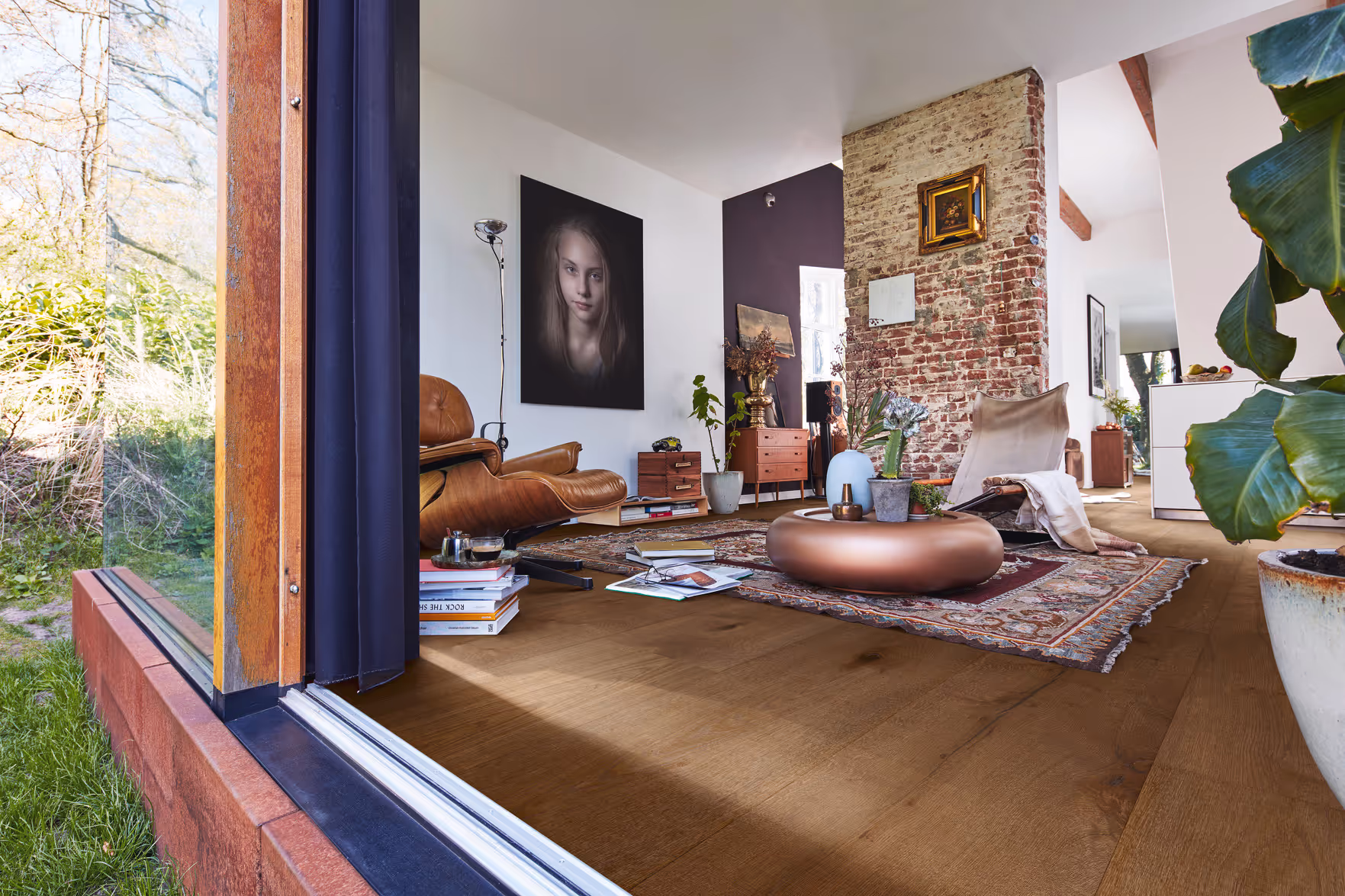 Lame de parquet contrecollé MEISTER Lindura HD 400 chêne Authentic olive grey oak 4