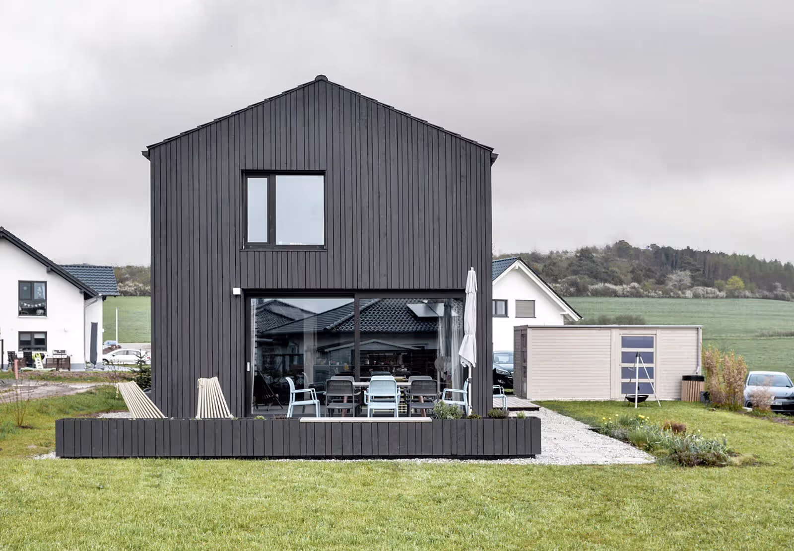La maison noire, Wolfhagen, Allemagne