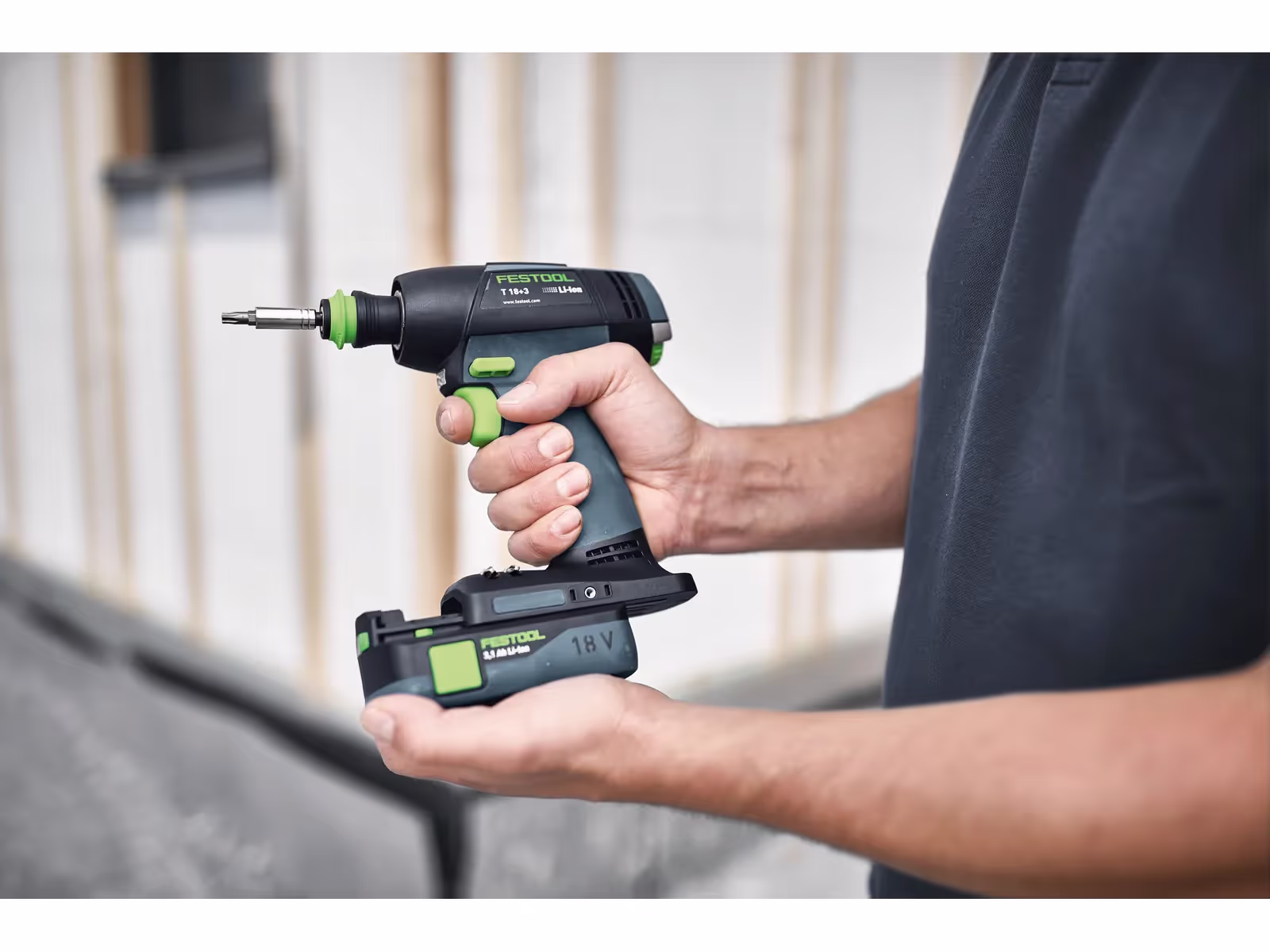 Perceuse-visseuse sans fil Festool T 18+3 4