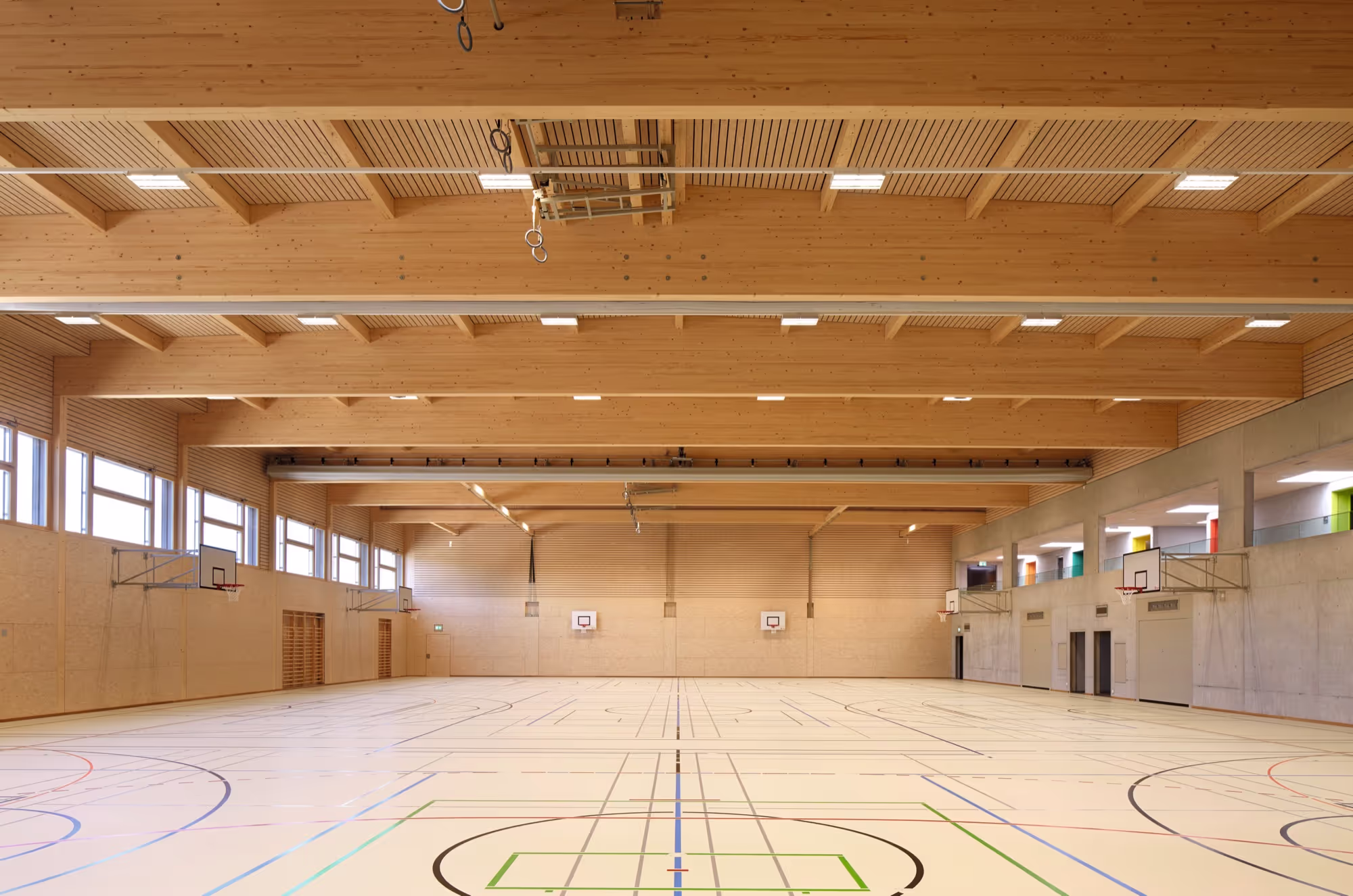 Multi-purpose sports hall