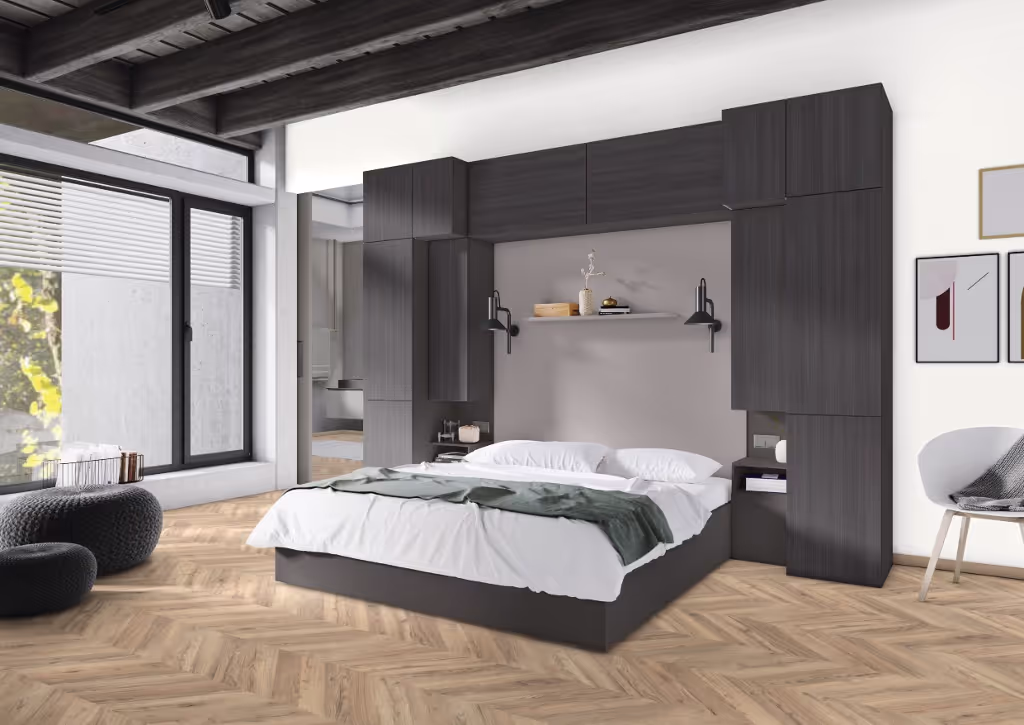 Panneau décoratif Egger Fineline Metallic anthracite 3
