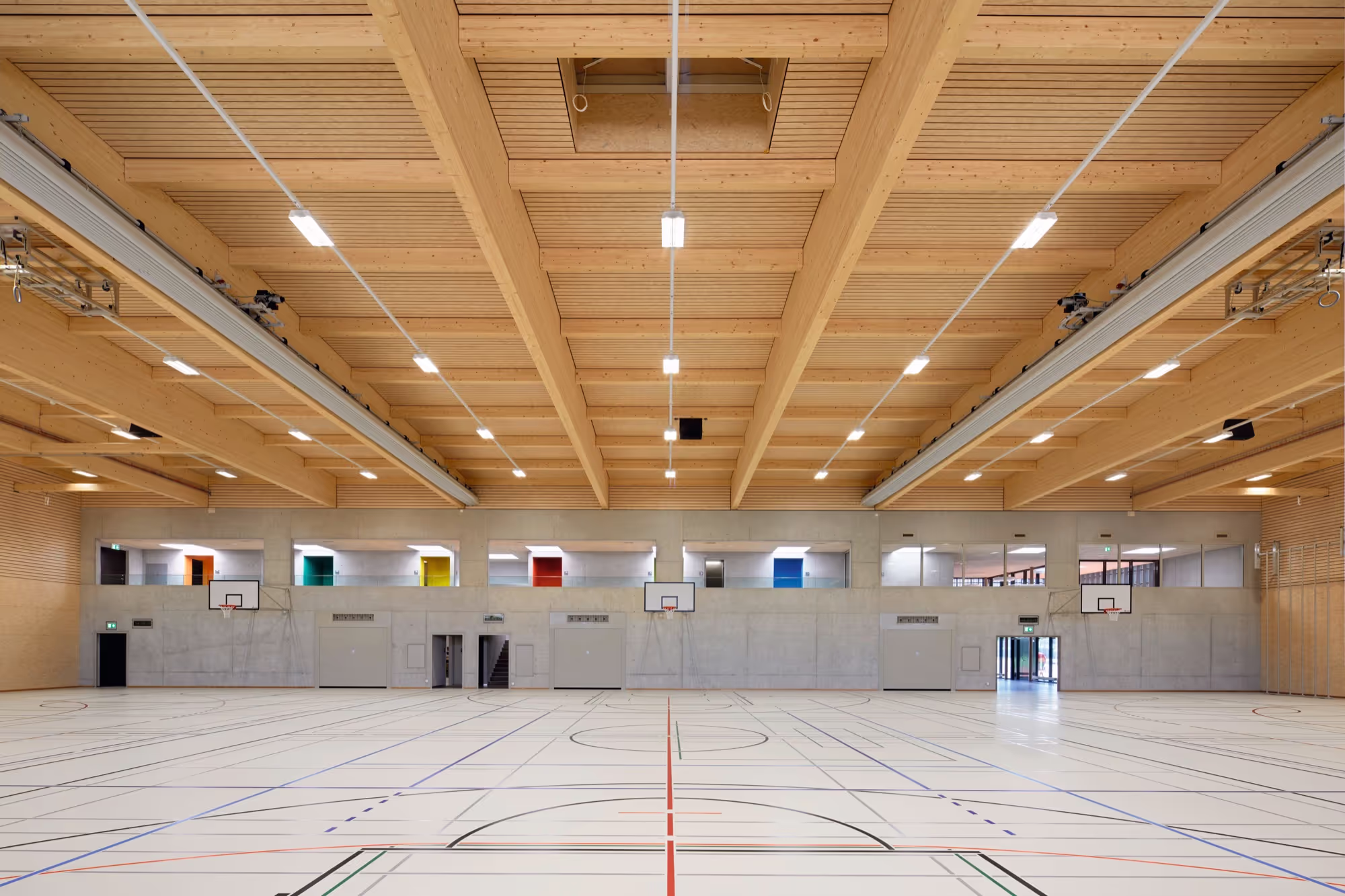 Multi-purpose sports hall