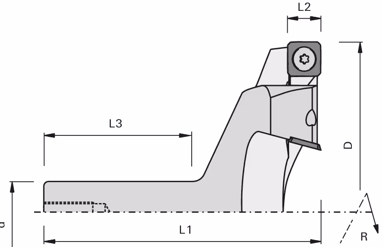 HW surfacing shank tool bodies LEUCO 2