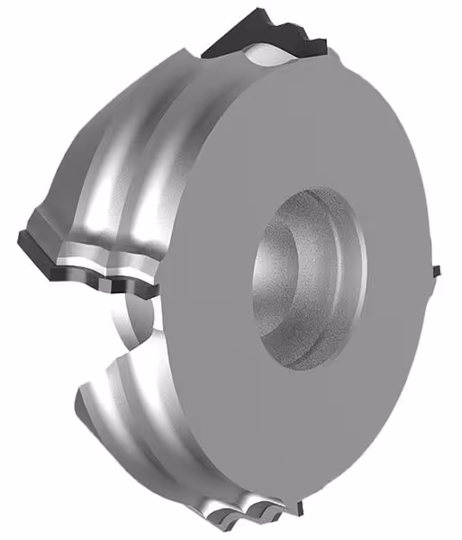 DIAMAX Fraises à arrondir les chants multiprofil CM DP HSK 25R LEUCO