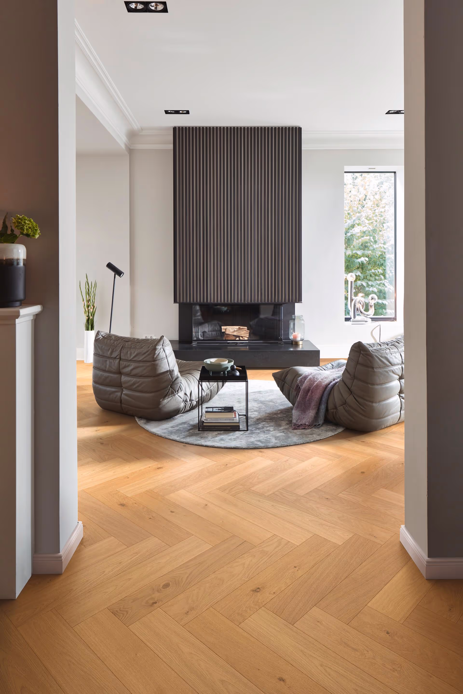 Lame de parquet contrecollé MEISTER Lindura HS 500 chêne Classic oak 2