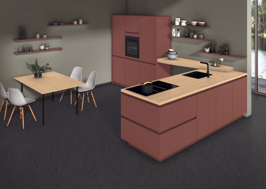 Panneau décoratif Egger Chêne Vicenza blanchi Omnipore Deepmatt 3