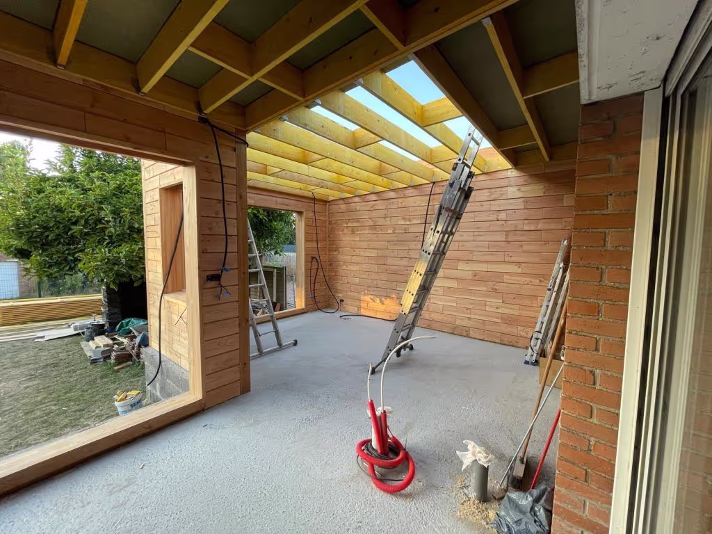 Timber house extension – Pays de la Loire