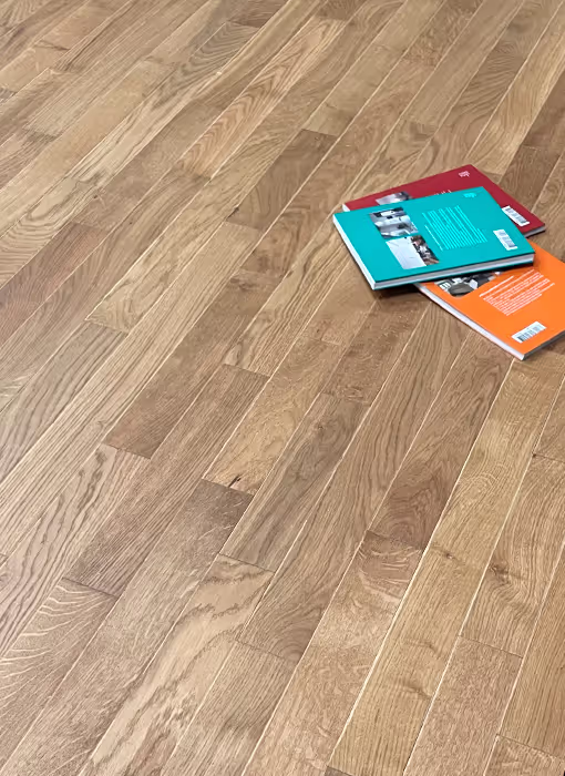 Parquet Chêne Massif Saraha Brossé Verni Mat