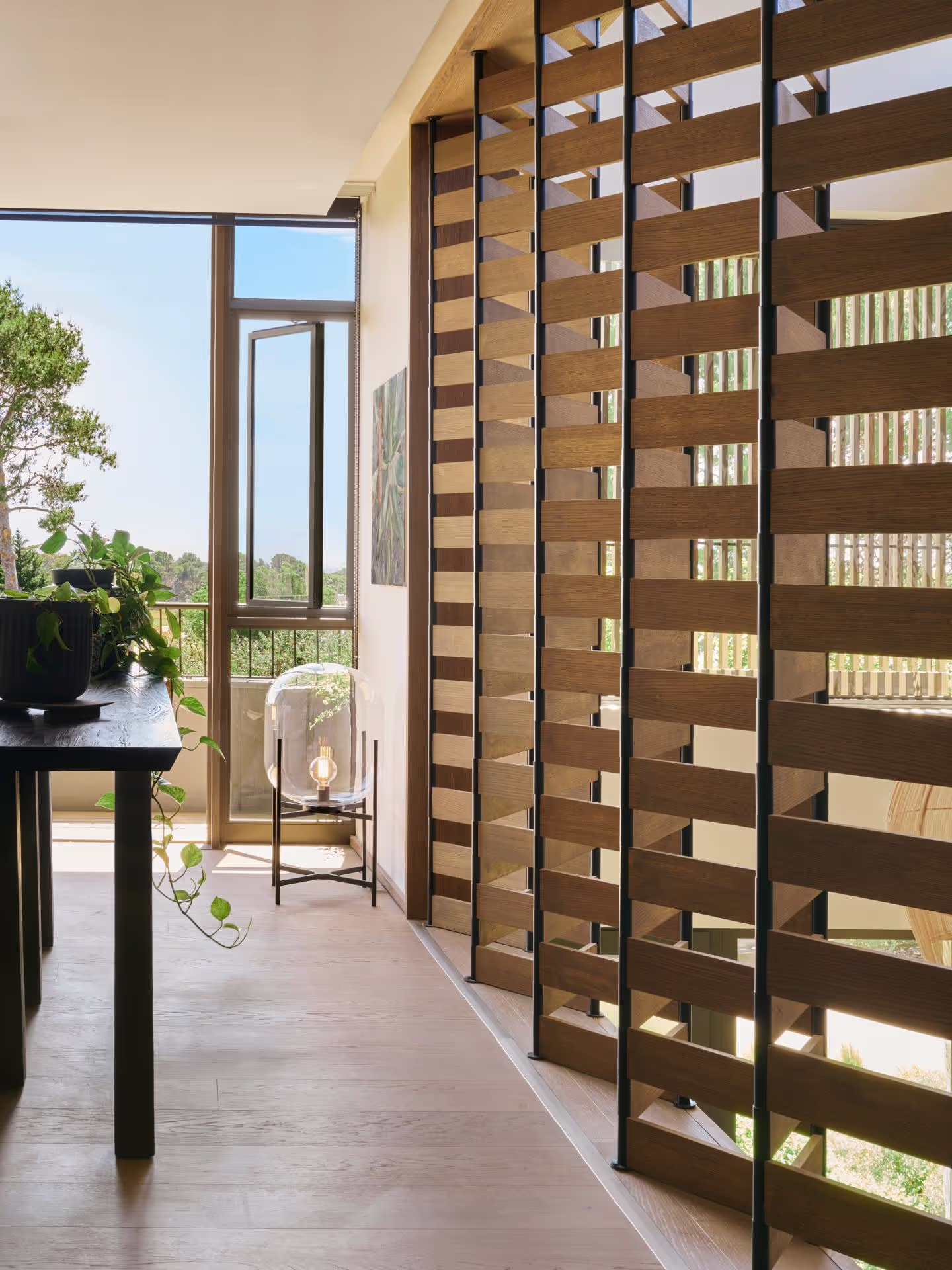 Clean, modern lines in a South African house