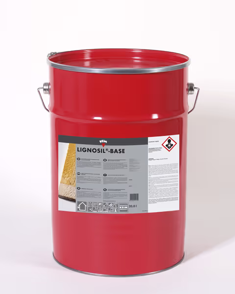 Impression bois extérieur phase solvantée KEIM Lignosil-Base