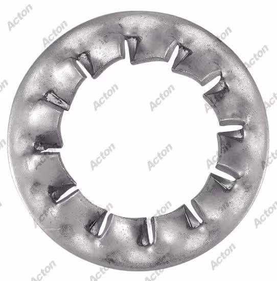 “Fan” washer with internal teeth JZ, A2 stainless steel, DIN 6798 J 2