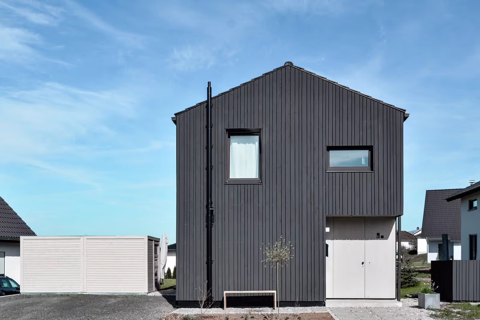La maison noire, Wolfhagen, Allemagne